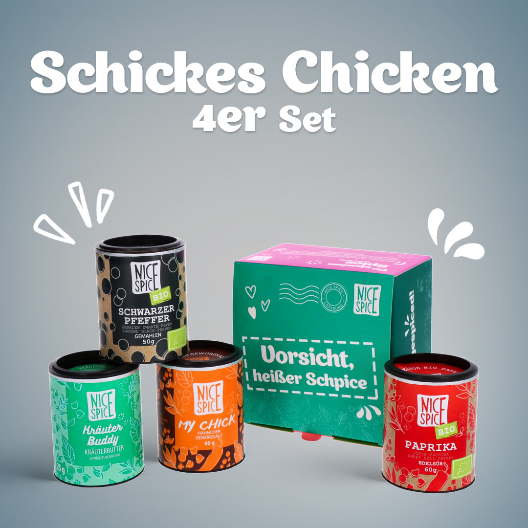 NICE SPICE Chicken Set 4er