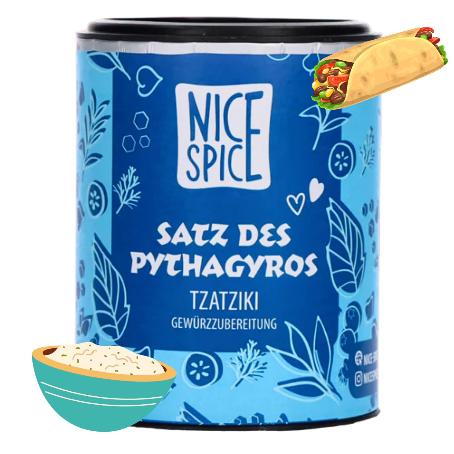 NICE SPICE Tzatziki/Gyros 15 x 60g