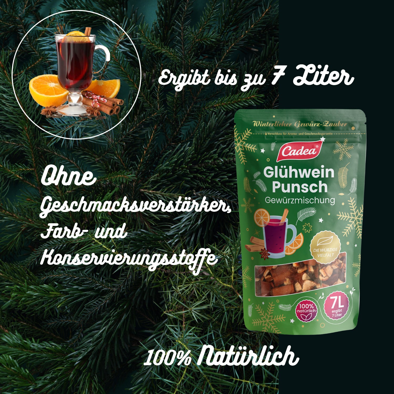 CADEA Glühweingewürz 8 x 100g