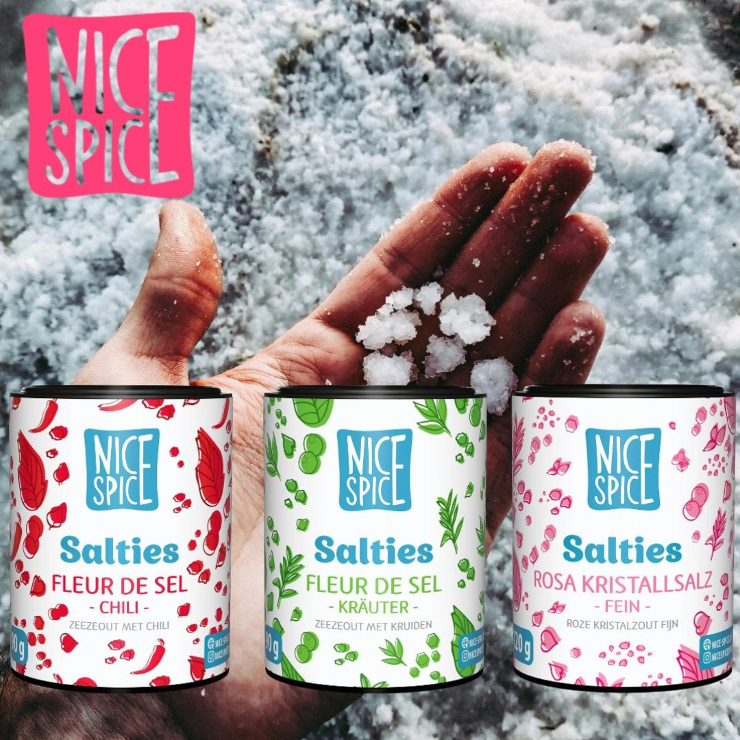 NICE SPICE Salties Fleur de Sel mit Chili