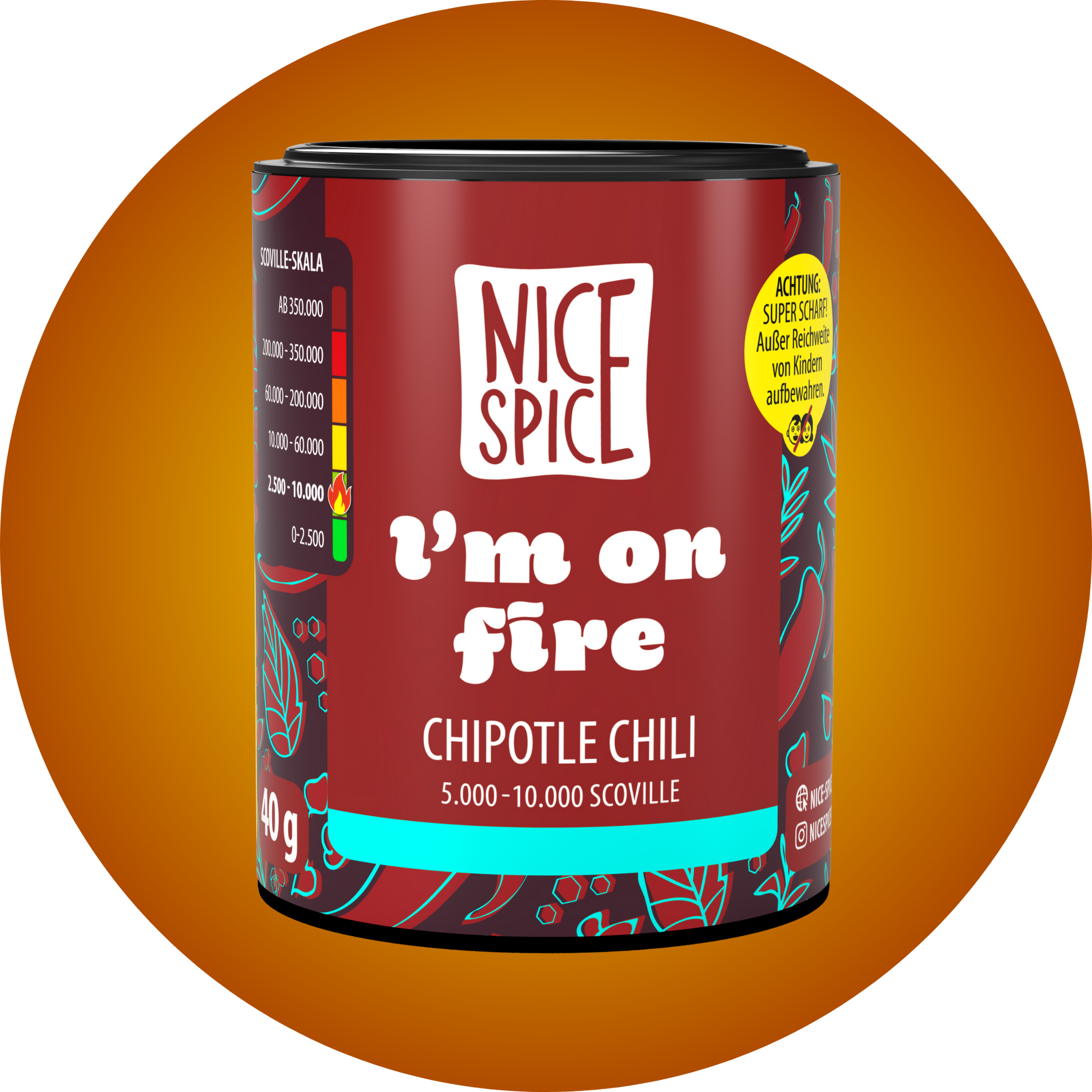 Chipotle Chiliflocken 40g