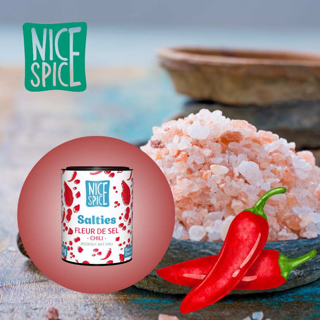 NICE SPICE Salties Fleur de Sel mit Chili