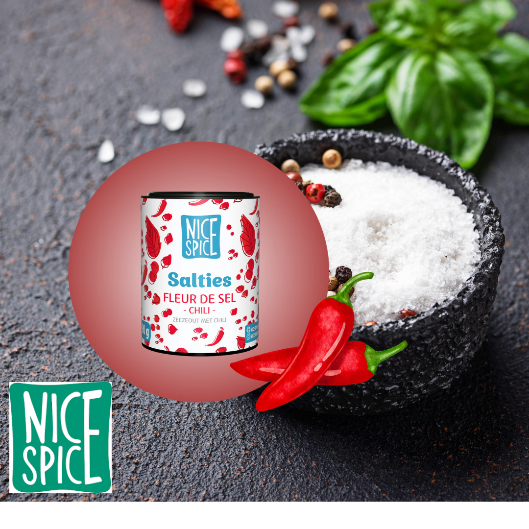 NICE SPICE Salties Fleur de Sel mit Chili